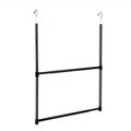 Oceanstar Design Group Oceanstar Design Group ACR1538C 2-Tier Portable Adjustable Closet Hanger Rod; Chrome ACR1538C